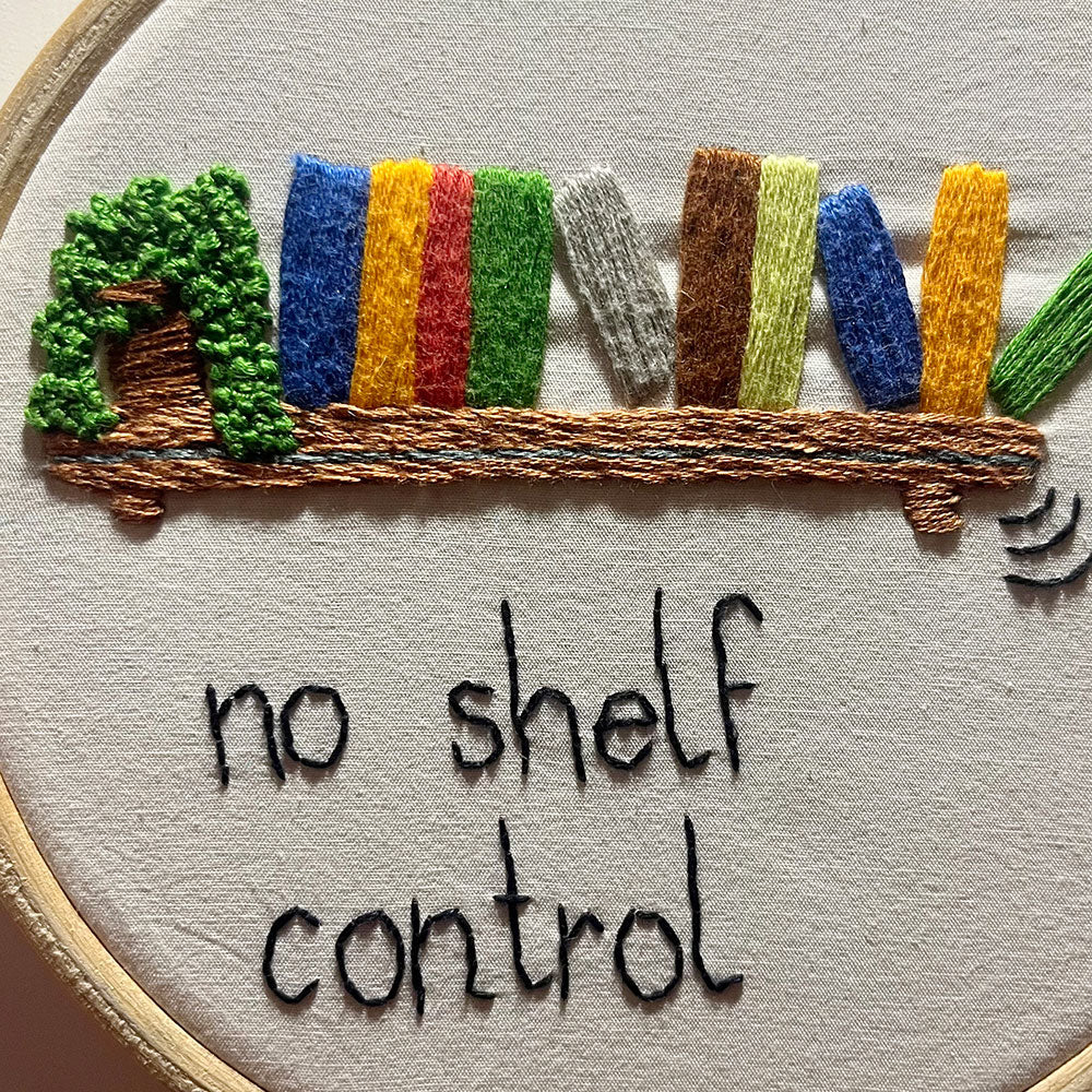 No Shelf Control Wall Hanging