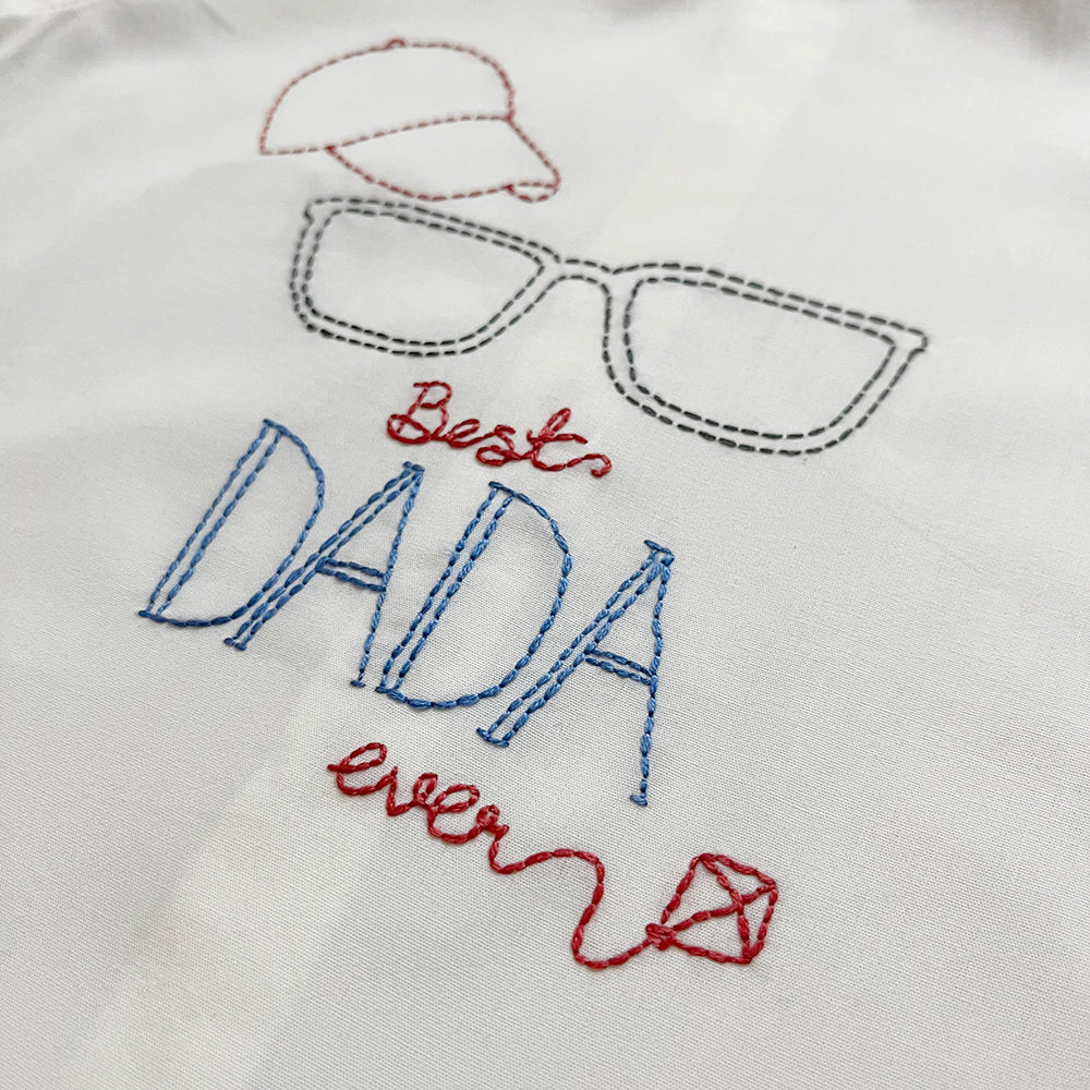Best Dadu Ever Š—– Personalized Formal Shirt