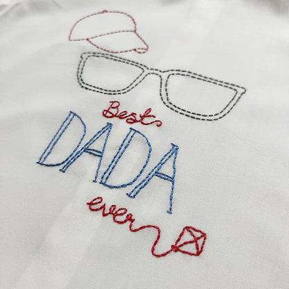 Best Dadu Ever Š—– Personalized Formal Shirt