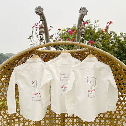 I am Three äóñ Personalized Birthday Shirt