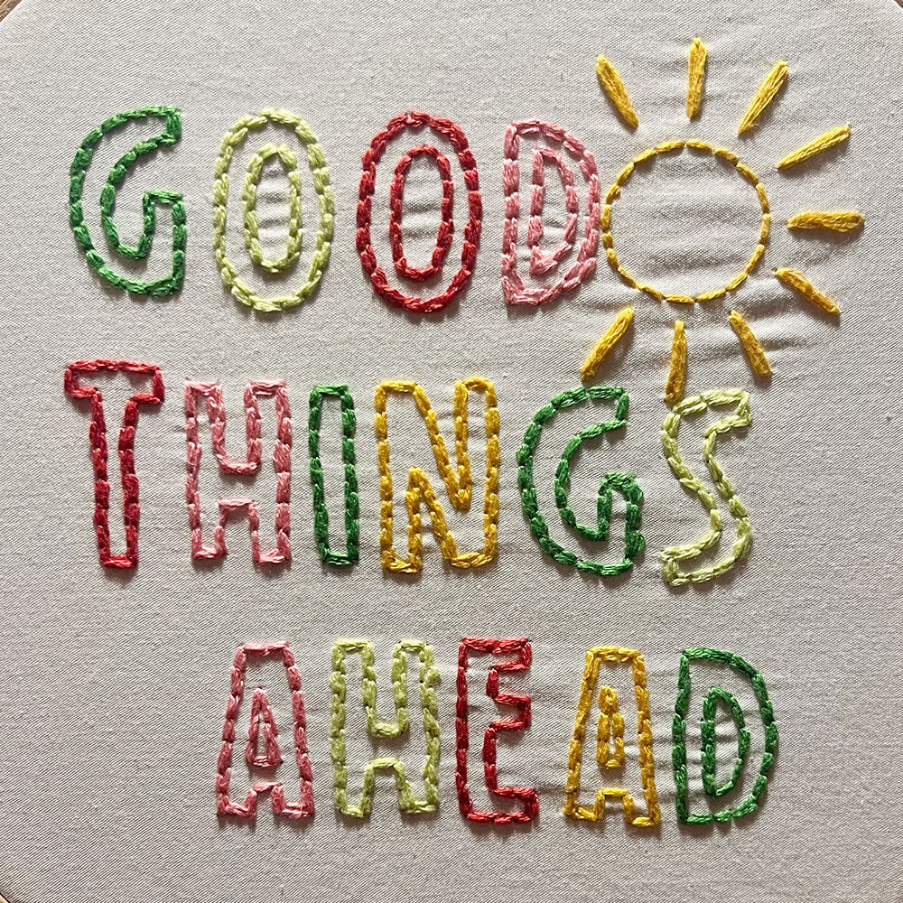 Good Things Ahead Wall Hanging