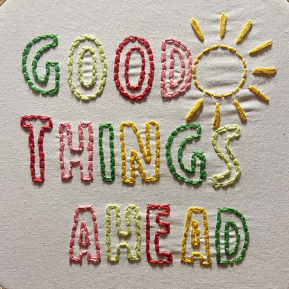 Good Things Ahead Wall Hanging
