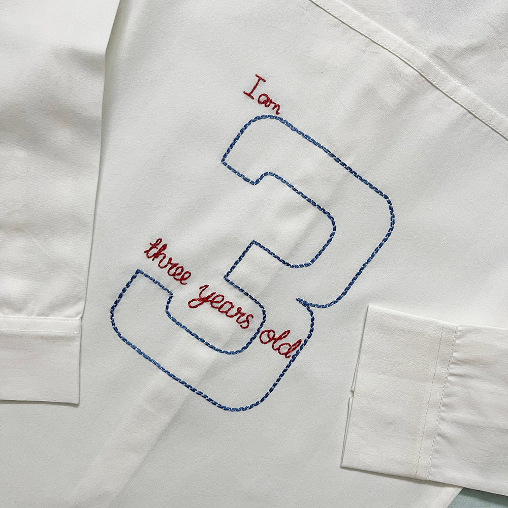 I am Three äóñ Personalized Birthday Shirt