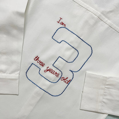 I am Three äóñ Personalized Birthday Shirt