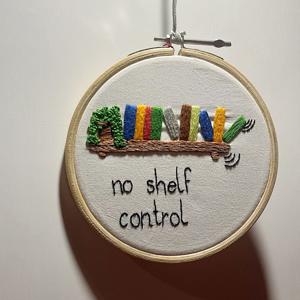 No Shelf Control Wall Hanging