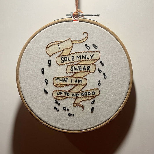 Up To No Good Wall Hanging