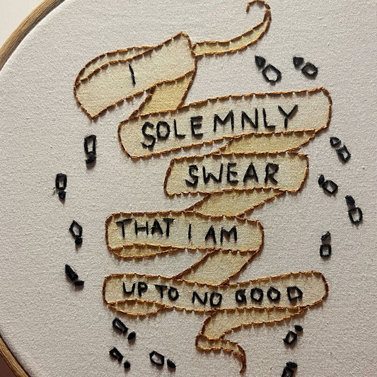 Up To No Good Wall Hanging