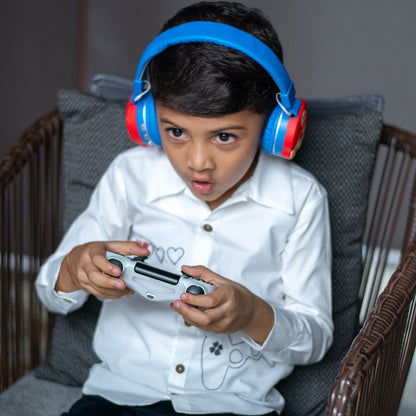 Video Game Embroidered Organic Cotton Shirt - White